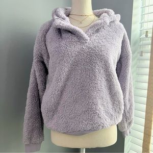 Lukka Lux Purple Pullover Hoodie Size Small